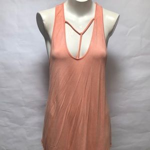 We the free orange tank